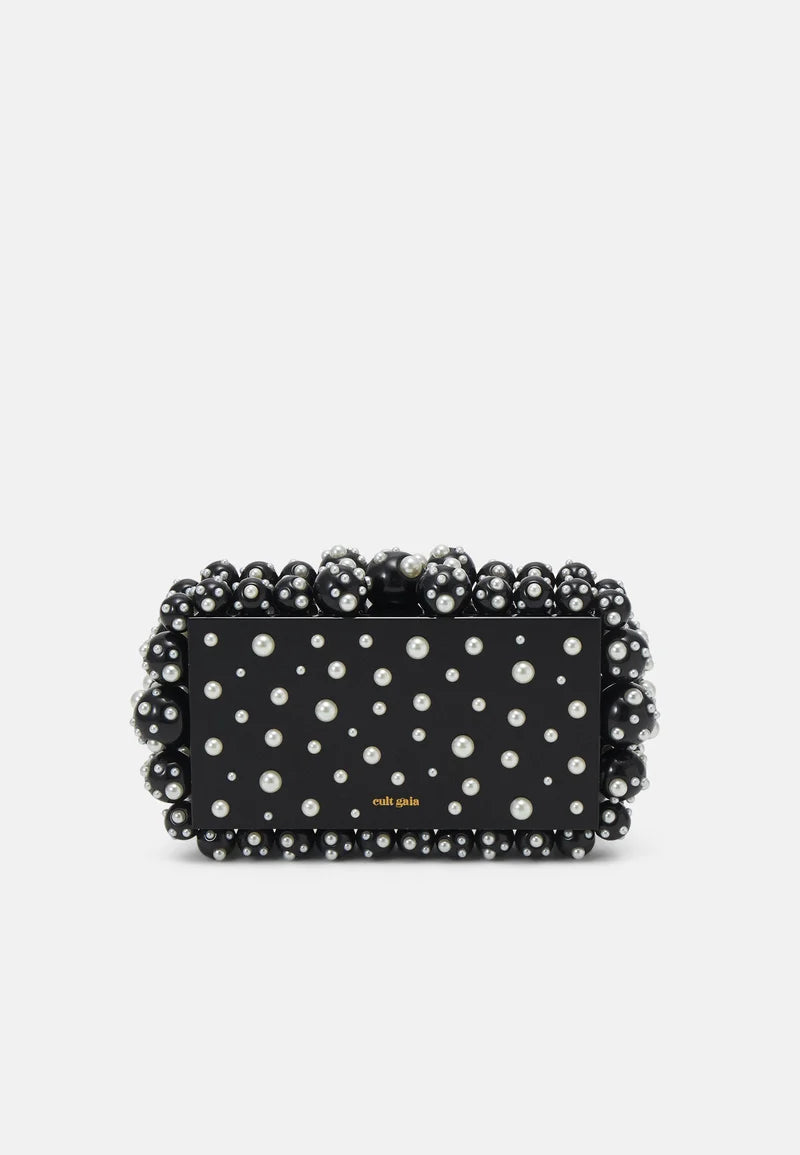 Cult Gaia Eos Clutch Black Pearl