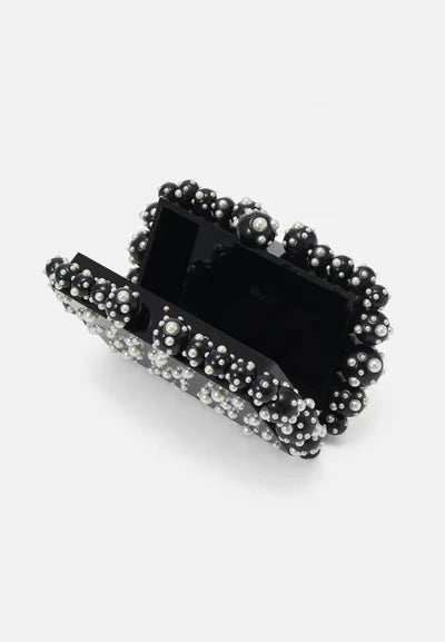 Cult Gaia Eos Clutch Black Pearl