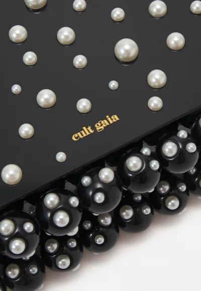 Cult Gaia Eos Clutch Black Pearl