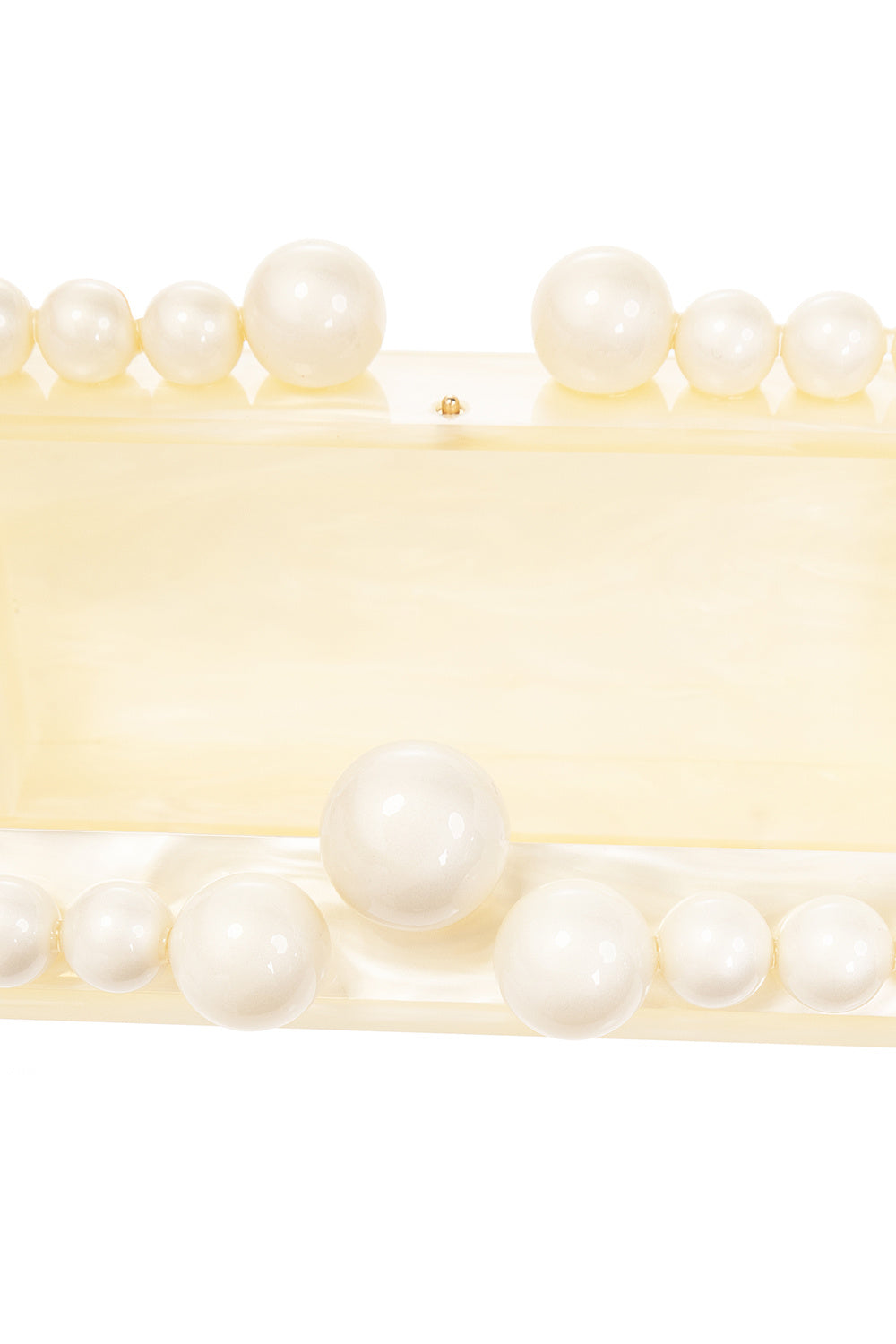 Cult Gaia Cream Eos Clutch