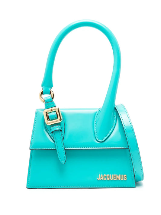 Jacquemus Chiquito Moyen Boucle Mini Bag Turquoise