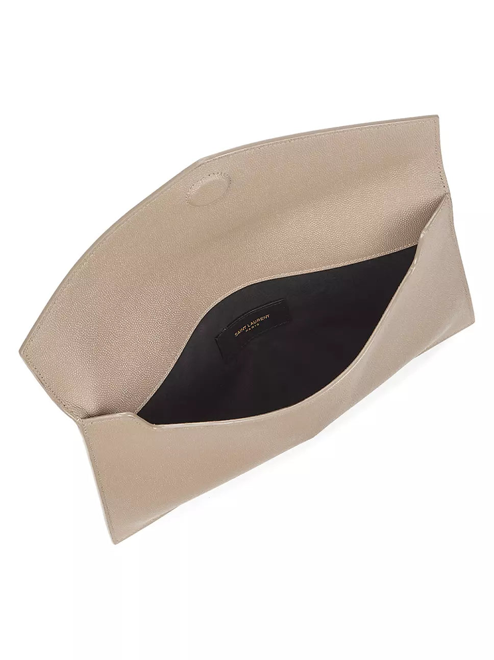 Saint Laurent Uptown Pouch Dark Beige