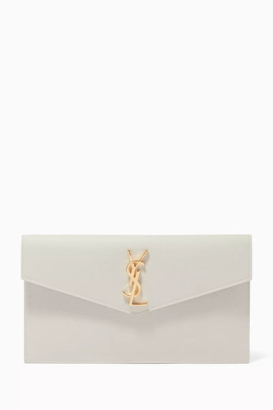 Saint Laurent Uptown Pouch White